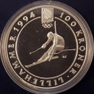 100 kr 1993 - Alpinist thumbnail
