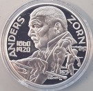 Sverige: 20 euro 1998 - Anders Zorn thumbnail