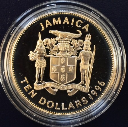 Jamaica: 10 dollars 1996 - Stafett