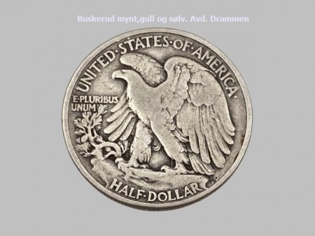 U.S.A: 1/2 Dollar 1939.Walking Liberty.