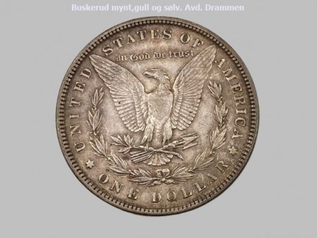 USA:1 dollar 1880 Morgan Dollar.