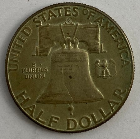U.S.A: 1/2 Dollar 1954.