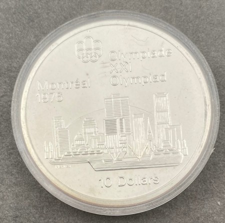 Canada: 10 dollars 1973 - Montreal Skyline