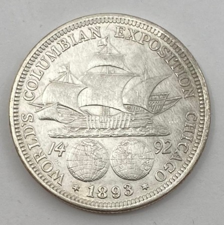 U.S.A: 1/2 Dollar 1893.Colombian Exposition