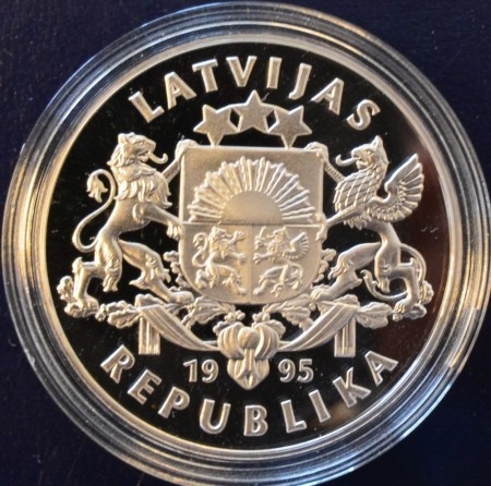 Latvia: 1 lats 1995 FN