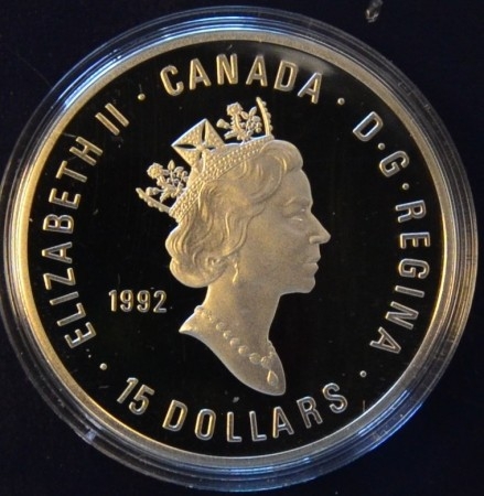 Canada: 15 dollars 1992
