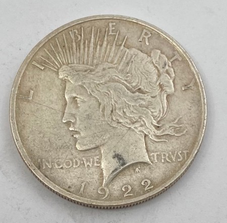 USA:1 dollar 1922 Peace Dollar