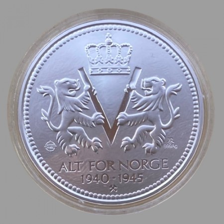 Alt for Norge 1940 - 1945 i sølv