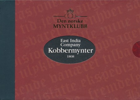 East India Company kobbermynter - Årstall: 1808