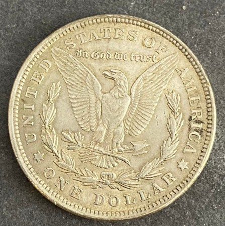 USA:1 dollar 1921 Morgan Dollar (2)