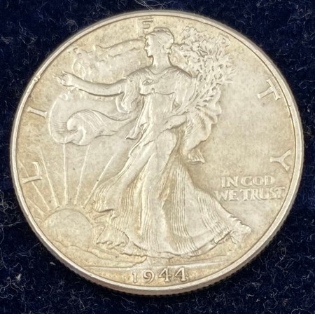 U.S.A: 1/2 Dollar 1944.