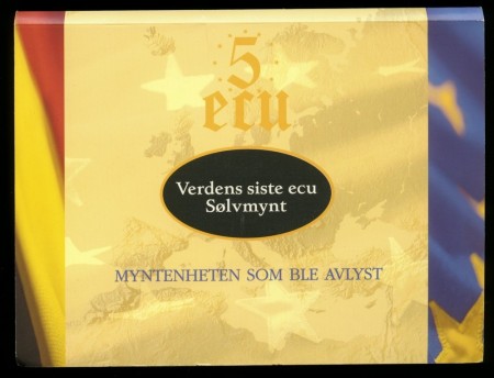 Belgia: 5 ECU 1998