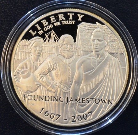 USA: 1 Dollar 2007 Jamestown 400th Anniversary
