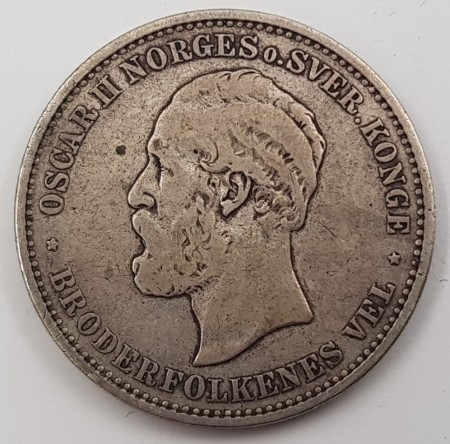2 kr 1890 kv. svak 1