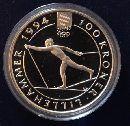 100 kr 1991 - Langrenn