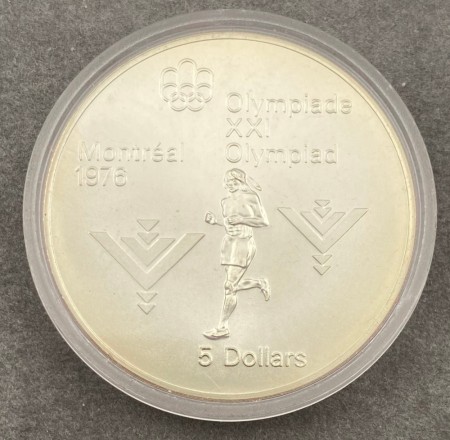 Canada: 5 dollars 1975 - Maraton