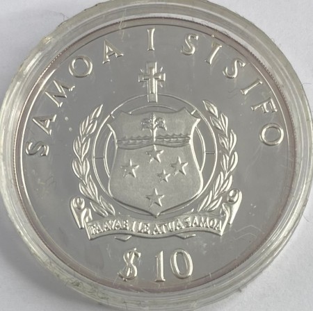 Samoa i Sisifo: 10 dollar 1988 - Kon-Tiki