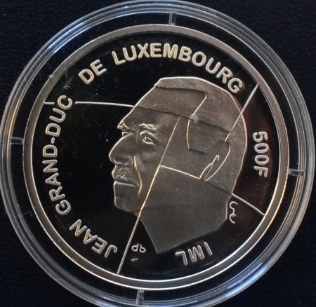 Luxembourg: 500 franc 1998