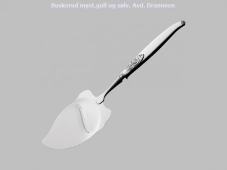 Telesølv: Ostehøvel 22,9 cm.