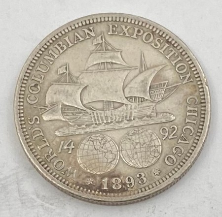 U.S.A: 1/2 Dollar 1893.Colombian Exposition 