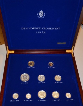 Den norske kronemynt - 125 år