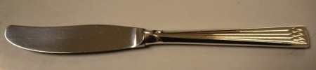 Arvesølv: Stor spisekniv 21,7 cm
