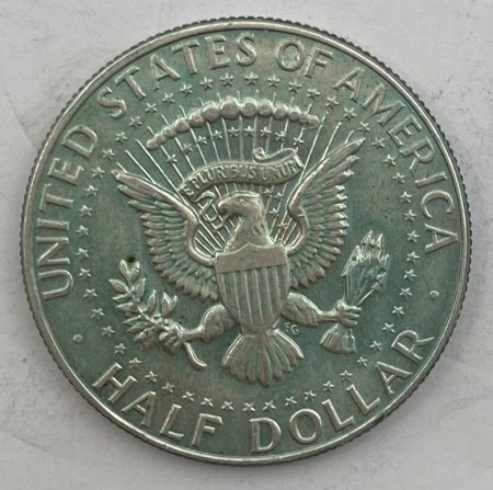 U.S.A: 1/2 Dollar 1968. John F. Kennedy.