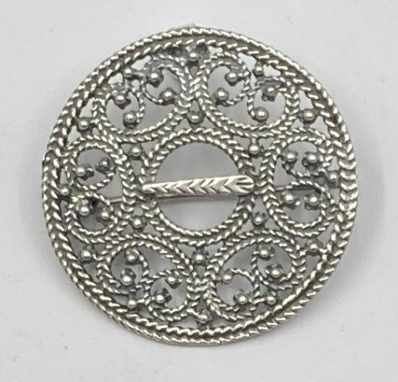 Brosje/Anheng 925 sølv.